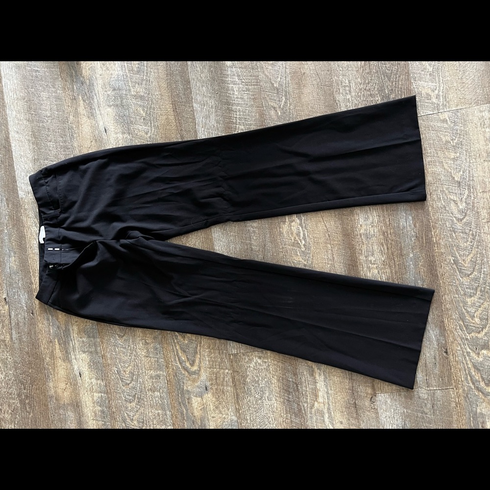 New York and company stretch black dress pants.